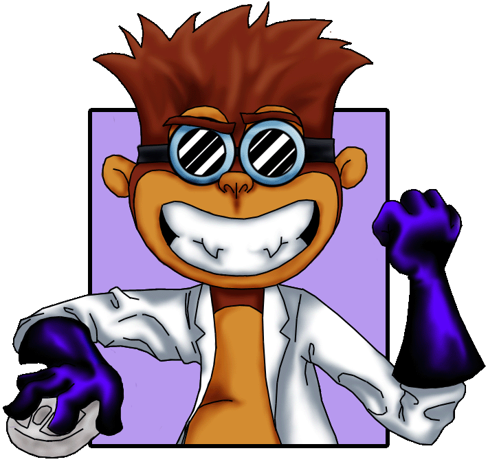 Large Code Monkey Logo